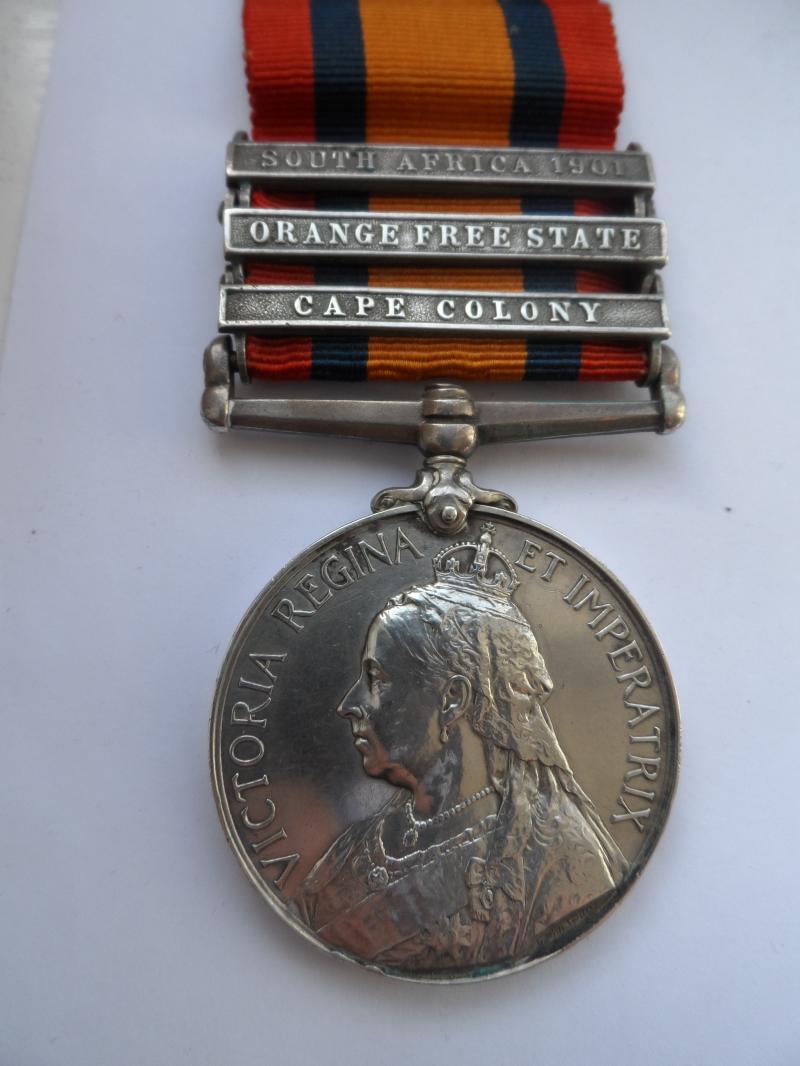 QUEENS SOUTH AFRICA MEDAL TO BLOMFIELD CAPE MEDICAL STAFF CORPS