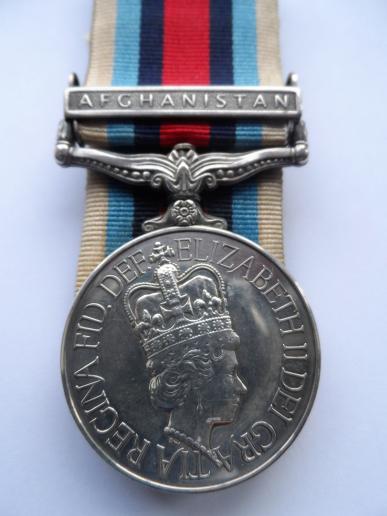 AFGHANISTAN MEDAL-ROYAL GIBRALTAR REGT-RARE ON THE MARKET