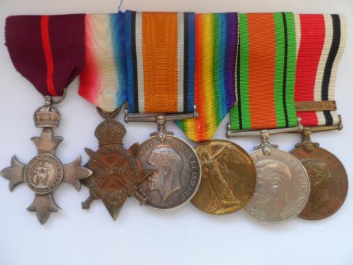 SCARCE M.B.E. GROUP OF SIX TO CHIEF SKIPPER HOVELLS ROYAL NAVAL RESERVE