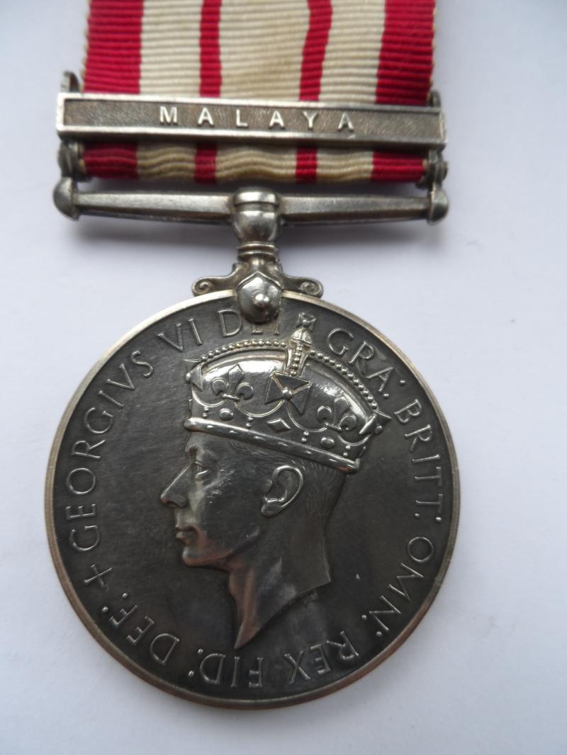 NAVAL GENERAL SERVICE MEDAL (MALAYA)-TO SHARPIN-ROYAL NAVY-KILLED WHEN HIS MOTOR LAUNCH WAS STRUCK BY A DUTCH AIRCRAFT ON AN EXERCISE