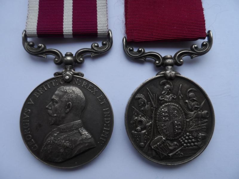 ARMY LONG SERVICE MEDAL(VICTORIA)  AND M.S.M. PAIR TO DEDDEN-GORDON HIGHLANDERS