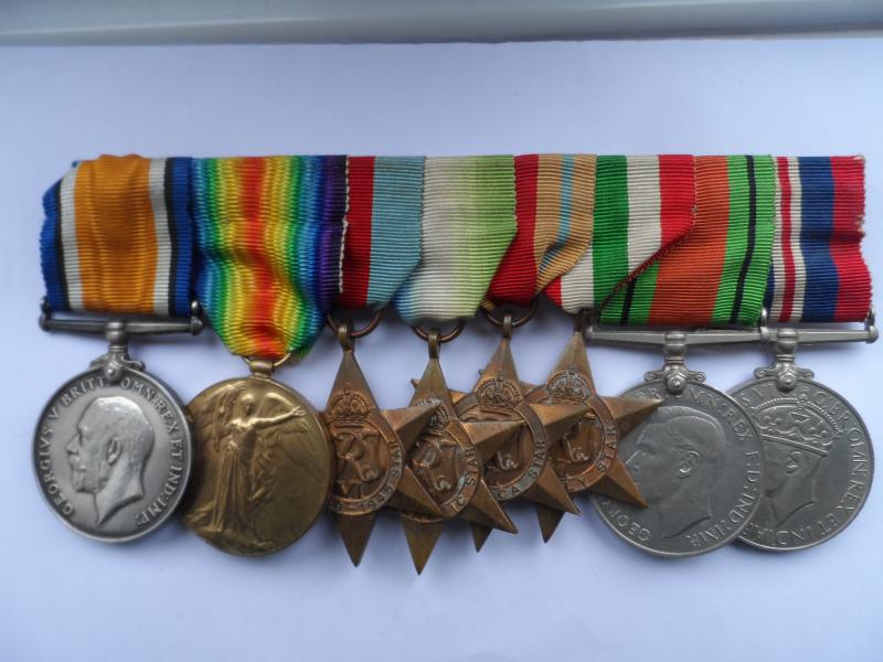 WW1/WW2 GROUP OF EIGHT TO 2 LIEUT FRANK WILFRED BROWN ROYAL AIR FORCE-FROM KING-ONTARIO CANADA
