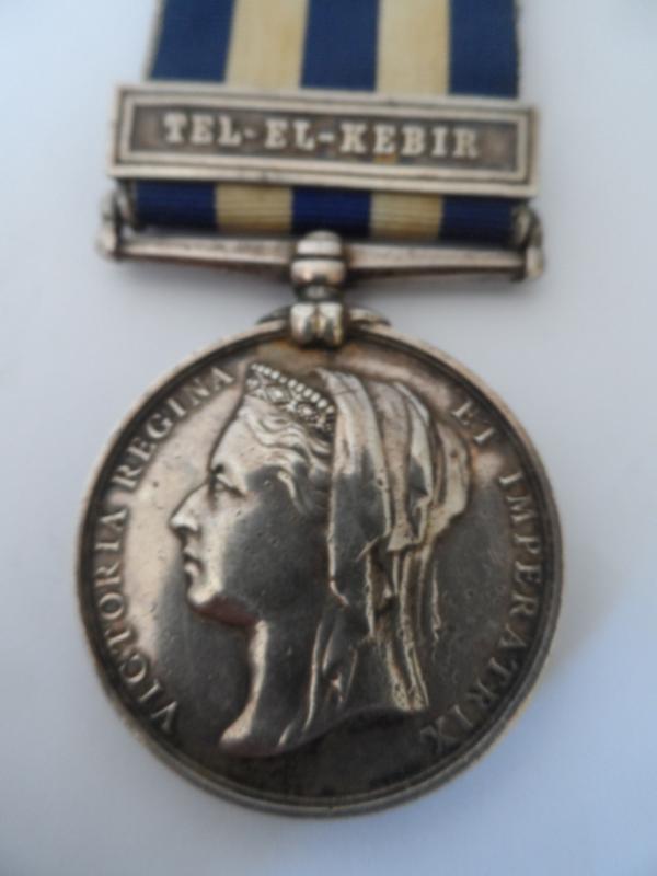 EGYPT MEDAL TO MAJOR  HUBERT RICHARD LOVETT-K.R. RIF CORPS