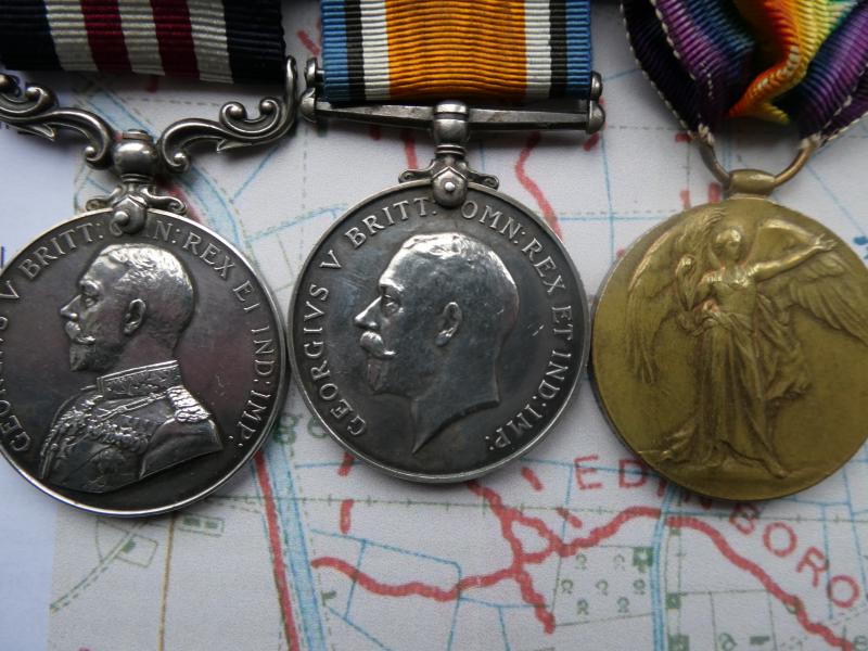 MILITARY MEDAL GROUP OF THREE TO ILEY-4TH ROYAL FUSILIERS