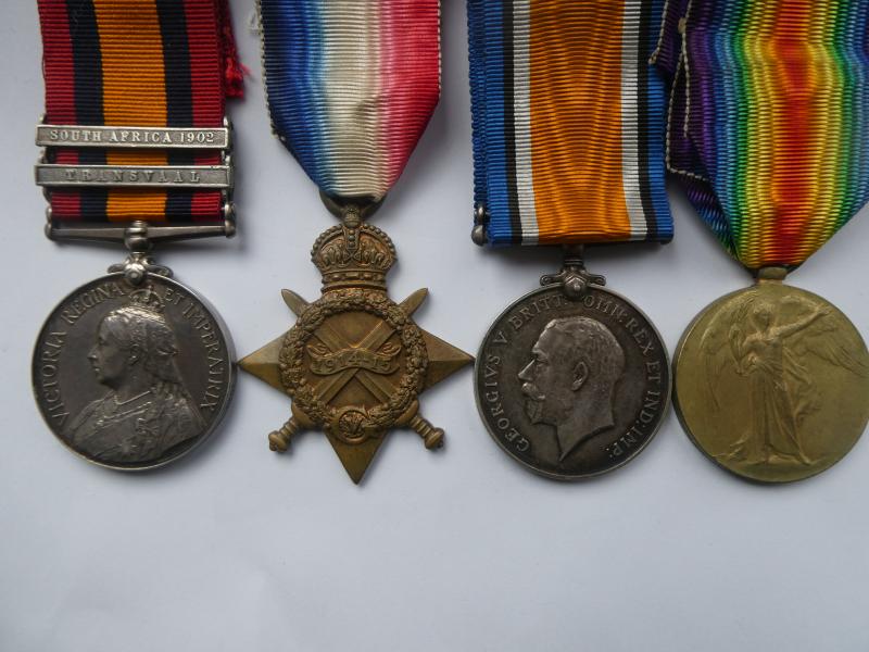 QUEENS SOUTH AFRICA-1914/15 STAR TRIO TO KILMAN-NORFOLK REGIMENT-KILLED IN ACTION ON 11TH AUGUST 1915