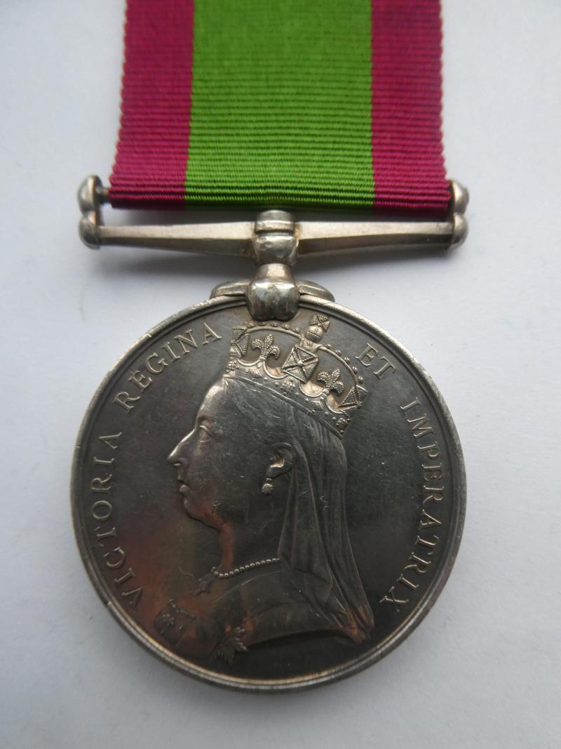 AFGHANISTAN MEDAL TO PYE-NORFOLK REGIMENT-BROKE HIS ARM IN SERVICE IN AFGHANISTAN