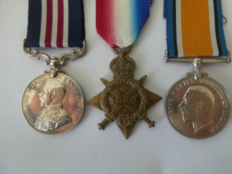 MILITARY MEDAL GROUP OF THREE TO SJT E F GAUL NORFOLK REGIMENT