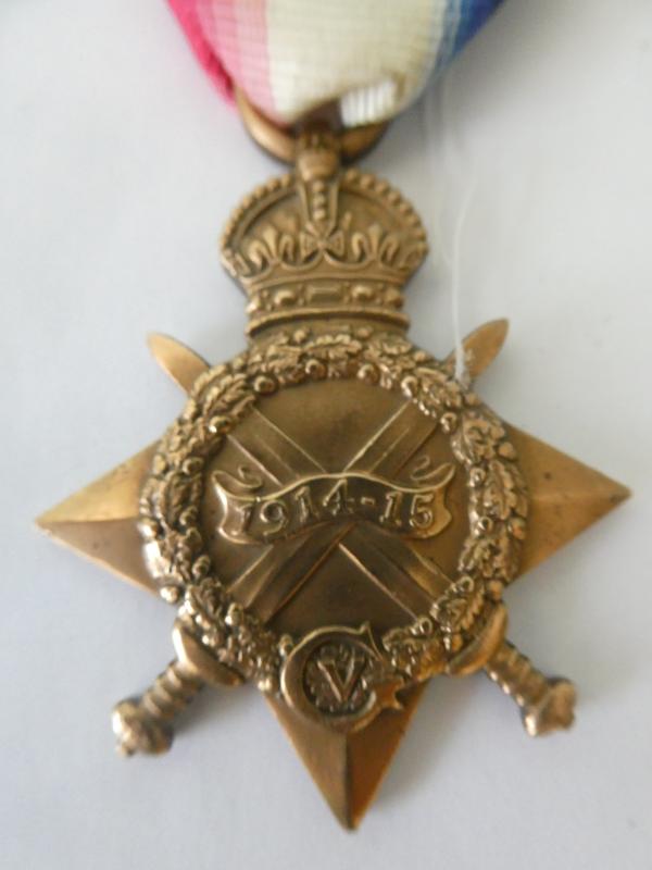 1914/15 STAR-TO BLOWER-KING'S ROYAL RIFLE CORPS