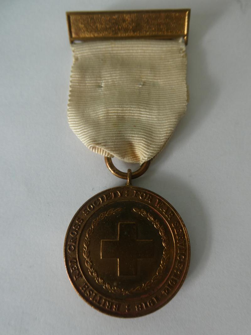 BRITISH RED CROSS SOCIETY MEDAL FOR WAR SERVICE
