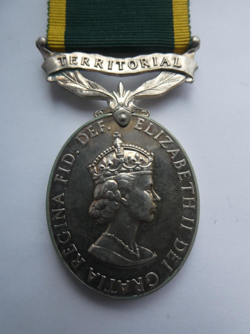 TERRITORIAL EFFICIENCY MEDAL (ELIZABETH II) NAMED TO: BEETLES-REME