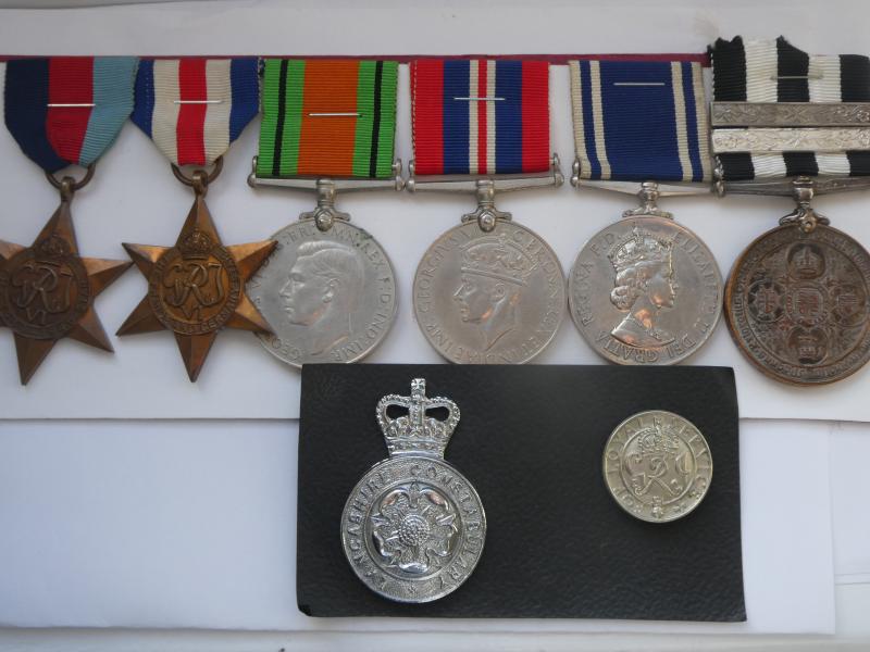 BRITISH ARMY- POLICE AND ST JOHN'S GROUP OF SIX TO SERGT ARTHUR TODD