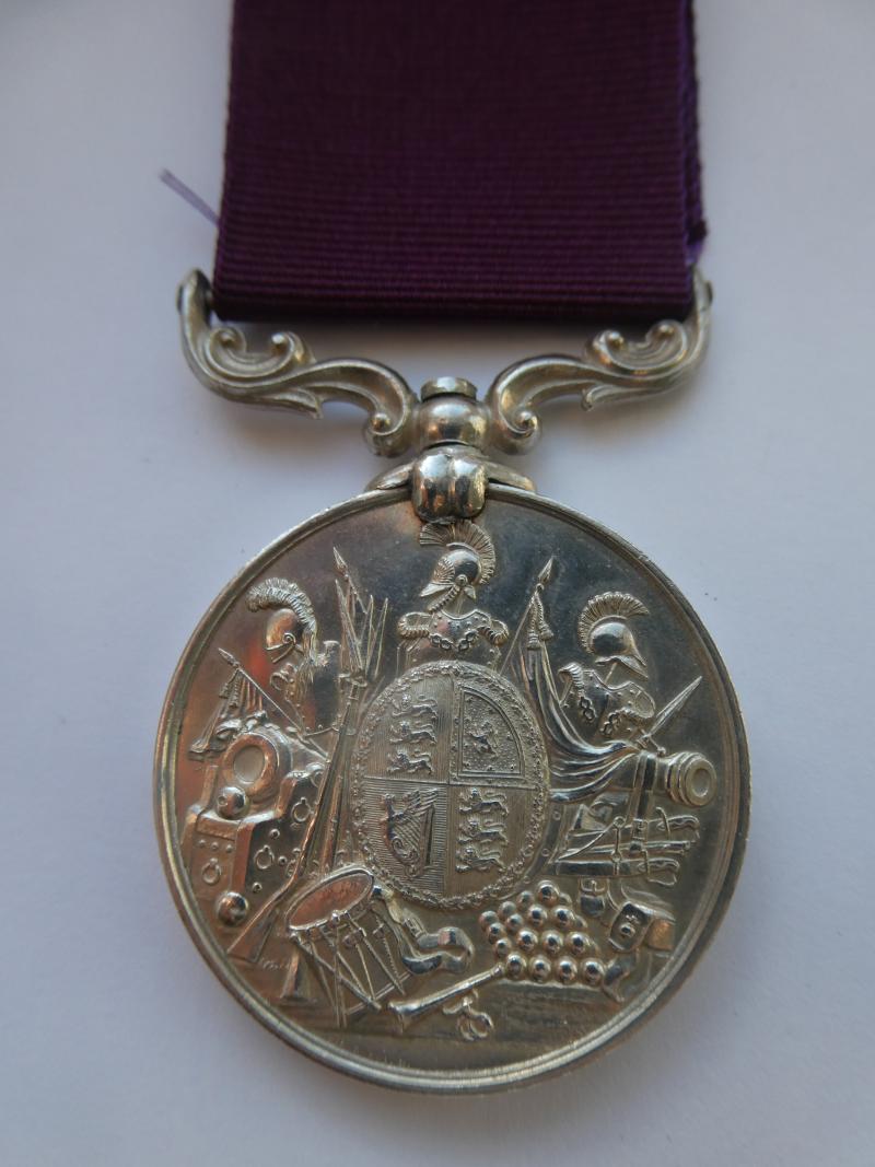 VICTORIA ARMY LONG SERVICE AND GOOD CONDUCT MEDAL-TO ATTWOOD ARMY HOSPITAL CORPS
