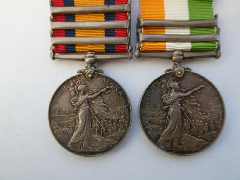 BOER WAR PAIR-TO PYE-NORFOLK REGIMENT