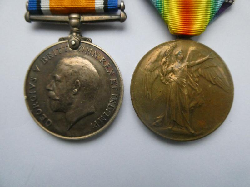 BRITISH WAR AND VICTORY MEDALS-TO TURNER-A SHOEING SMITH-ROYAL ARTILLERY