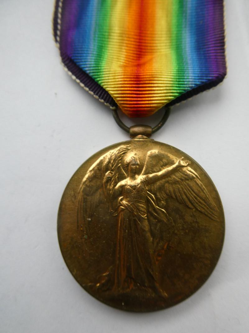 VICTORY MEDAL-TO TURNER-ESSEX REGT