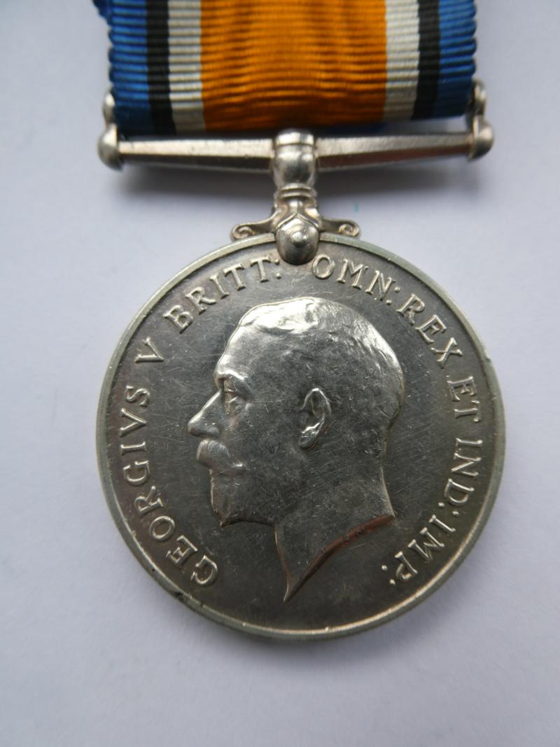 BRITISH WAR MEDAL TO CAPTAIN ARTHUR NEVILLE SUGGIT-3RD GLOUCESTER REGT -MENTIONED IN DESPATCHES