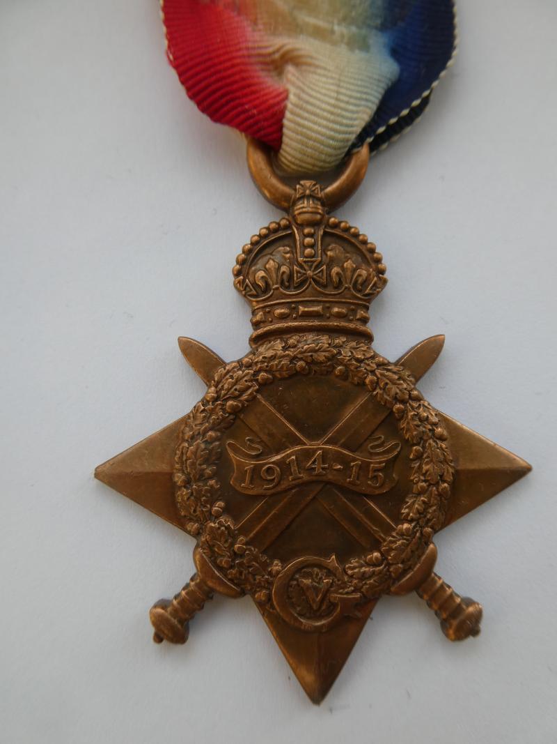 1914/15 STAR-NAME NEATLY ERASED- A GOOD SPACE FILLER