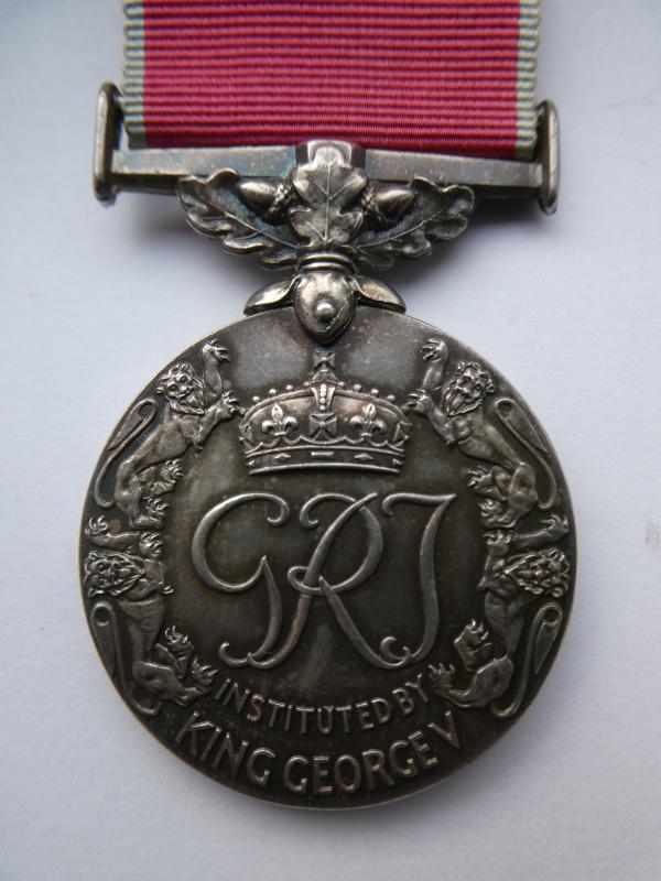 BRITISH EMPIRE MEDAL-TO JOHN ROBERTSON-BUOY FOREMAN-GRANTON HARBOUR-NORTHERN LIGHTHOUSE BOARD