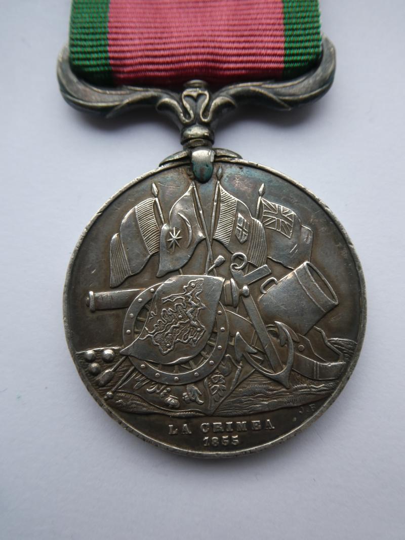 TURKISH CRIMEA MEDAL-(SARDINIAN ISSUE LA CRIMEA)