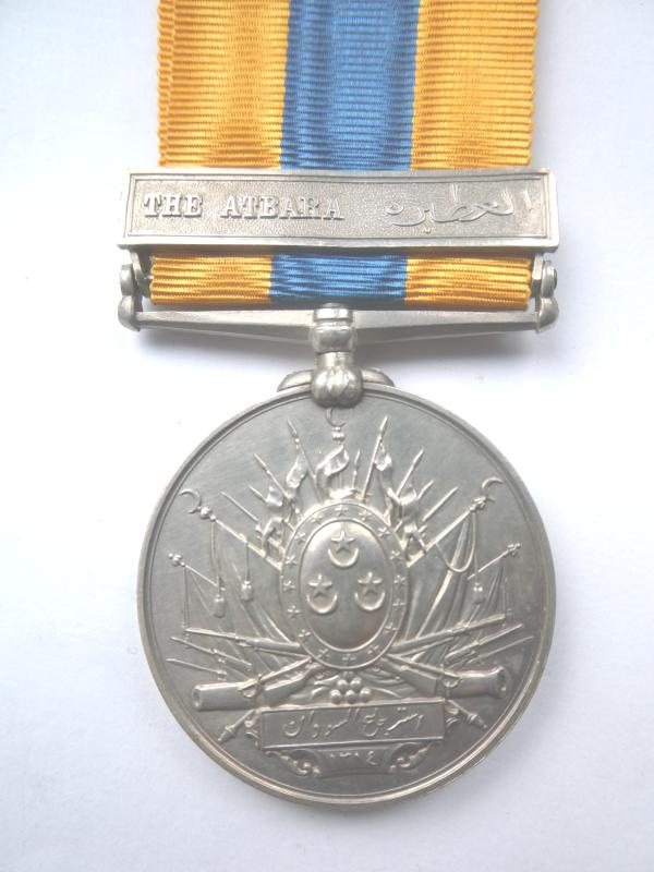 KHEDIVES SUDAN MEDAL-TO McCHRISTISON-CAMERON HIGHLANDERS