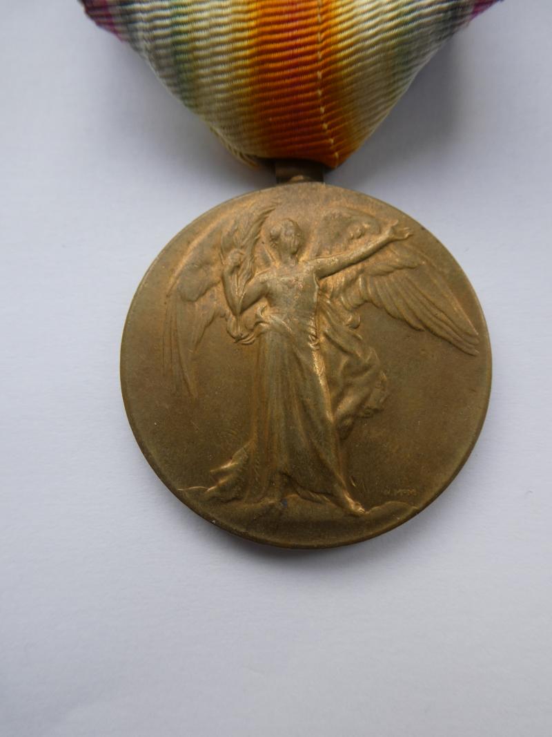 VICTORY MEDAL TO FRENCH-15TH BTN AUSTRALIAN IMPERIAL FORCES