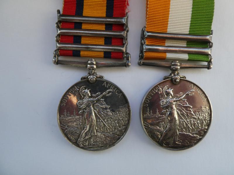 BOER WAR PAIR TO SYMONDS-ROYAL ENGINEERS