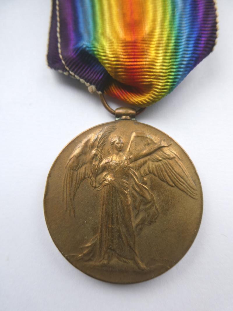 VICTORY MEDAL TO HAY-GORDON'S AWARDED THE MILITARY MEDAL-LONDON GAZETTE 26th APRIL 1917