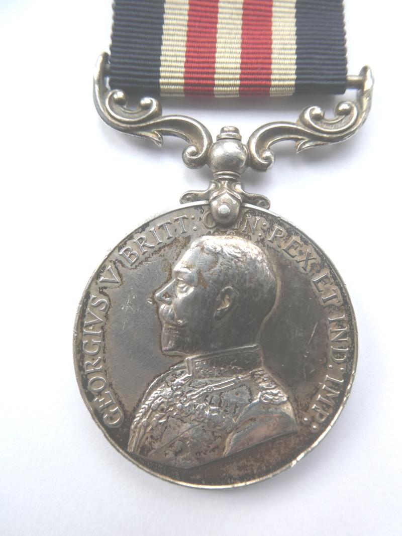 MILITARY MEDAL (GEORGE V) TO LEYS- ROYAL ENGINEERS