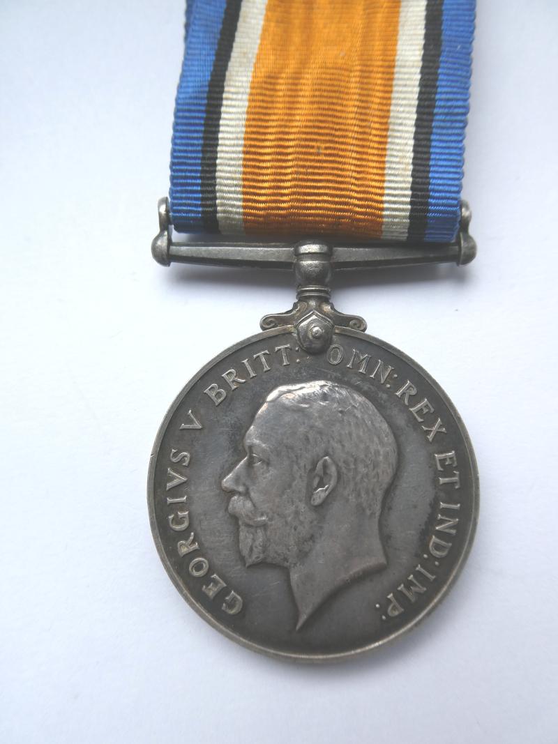 BRITISH WAR MEDAL TO 2ND LIEUT WARDLE-INDIAN ARMY RESERVE OF OFFICERS
