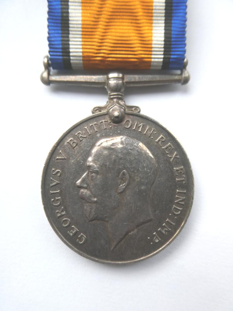 BRITISH WAR MEDAL-TO CAPTAIN KENNETH MACNAUGHTON MYLNE-WORCESTERSHIRE REGT-SON OF BISHOP MYNE-HIS LETTERS HOME TO HIS MOTHER WERE PUBLISHED IN 2013