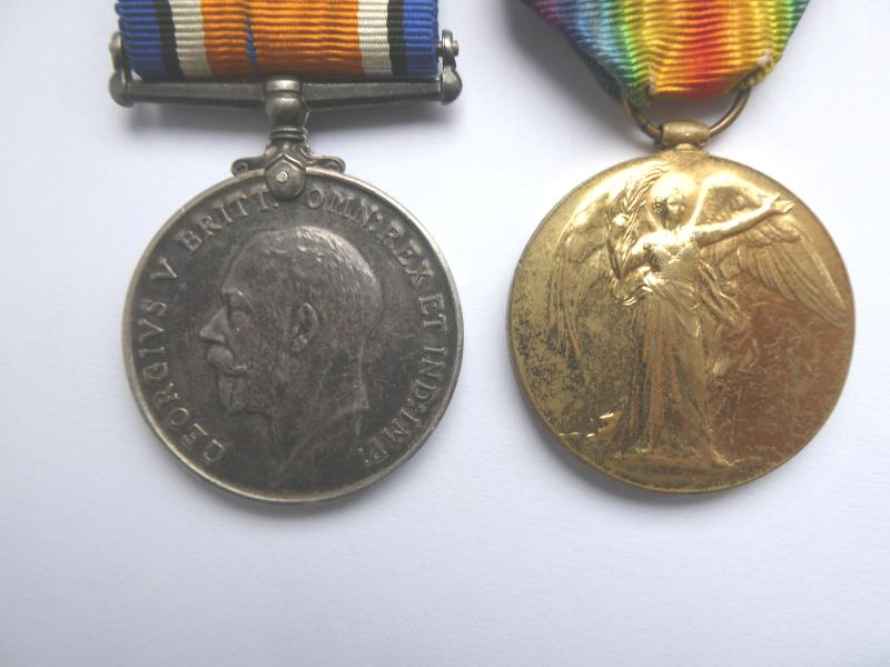 BRITISH WAR AND VICTORY MEDALS TO OSWALD BURNETT BOETTCHER-3 SIGNALLING COMPANY A.I.F.-A NATIVE OF AUSTRALIA