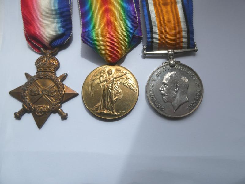 1914/15 STAR TRIO TO PAGE-OX AND BUCKS LIGHT INFANTRY-TAKEN AS A PRISONER OF WAR ON 16TH AUGUST 1917