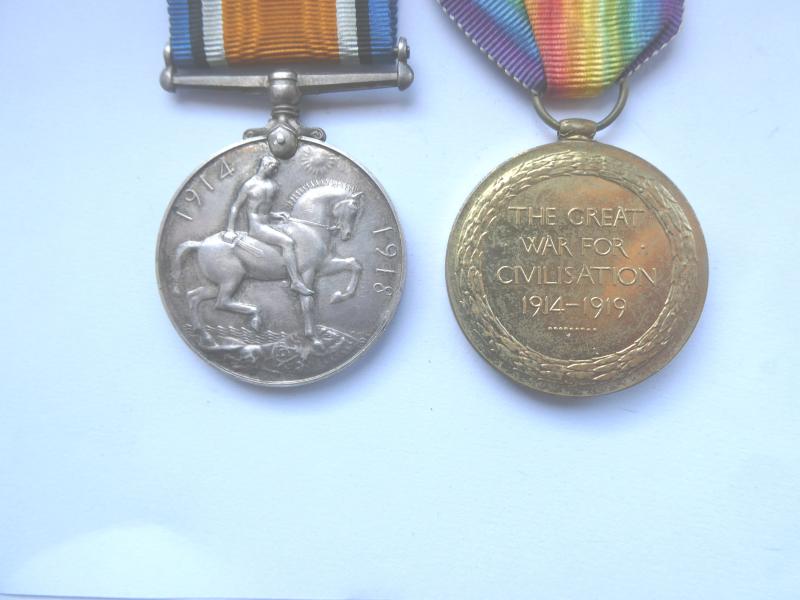 BRITISH WAR AND VICTORY MEDALS TO WATSON-ROYAL AIR FORCE
