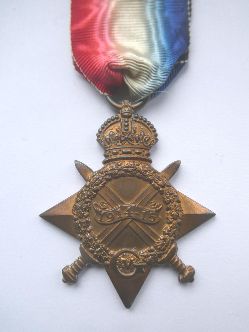 1914/15 STAR TO BUCKNELL-ROYAL NAVY