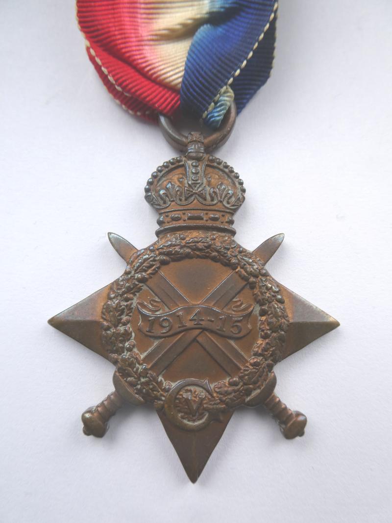 1914/15 STAR TRIO-TO SEARLE-ROYAL NAVY